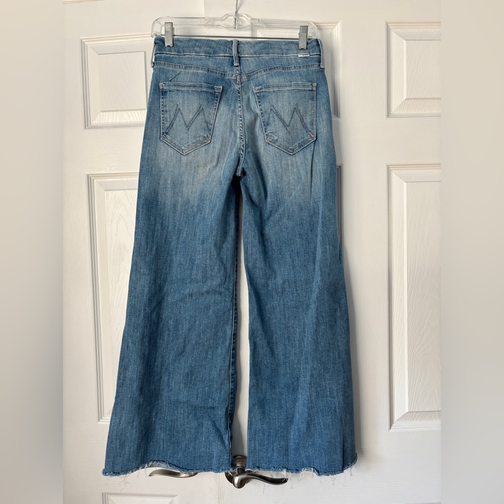 NWOT Mother Jeans : The Roller Crop Snippet Fray - Picture 4 of 12